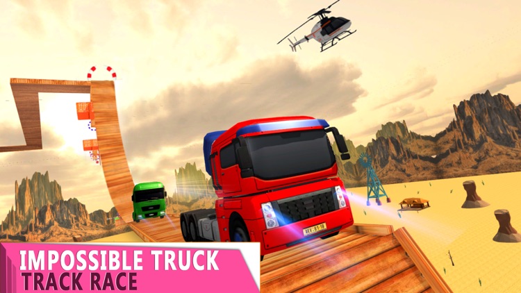 Truck Stunt Jump Driving screenshot-4