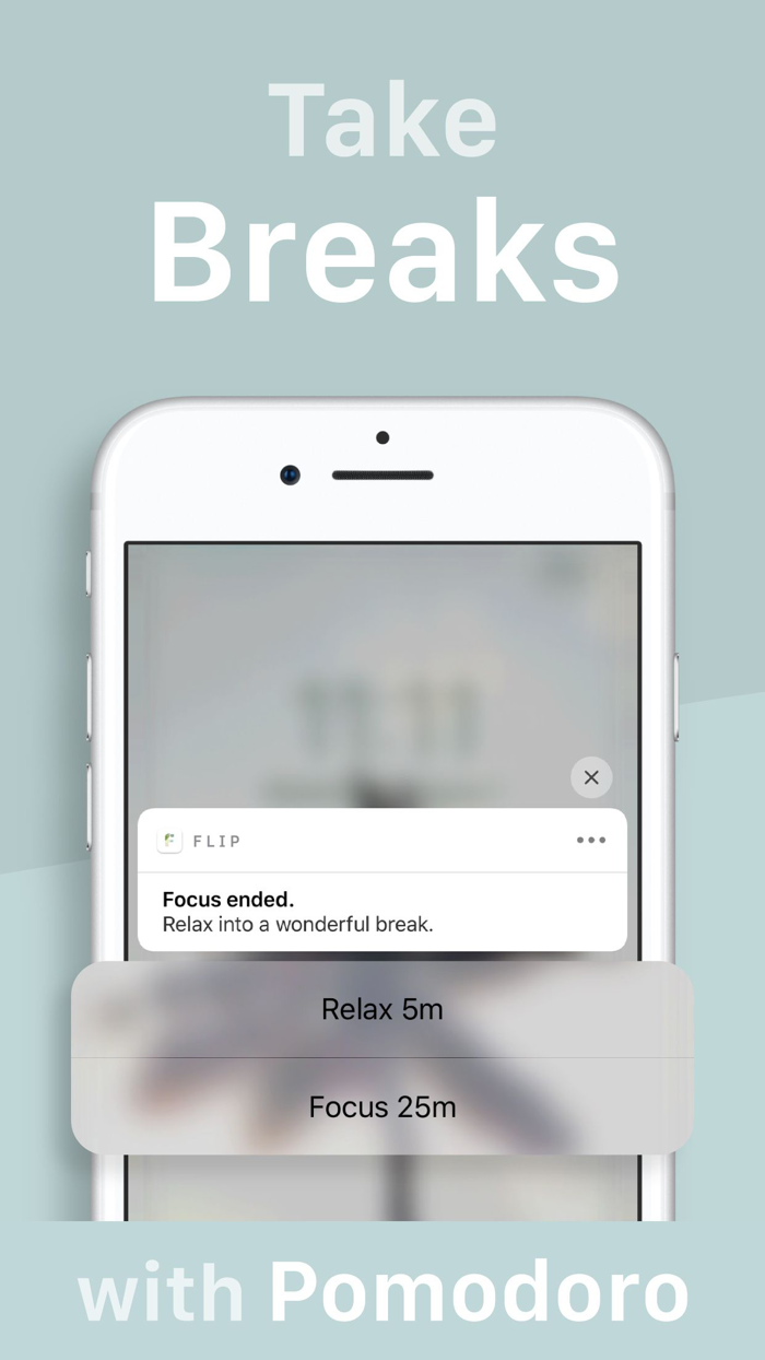 Flip Focus Timer for Pomodoro