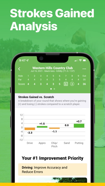 Golf GPS SwingU screenshot-8