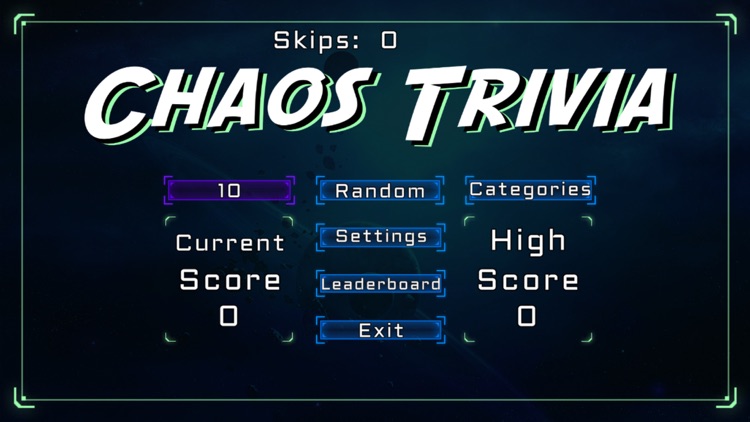 Chaos Trivia