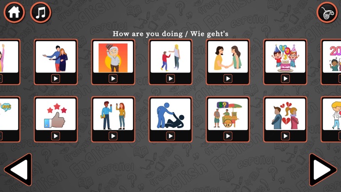 Archery German Vocab Game