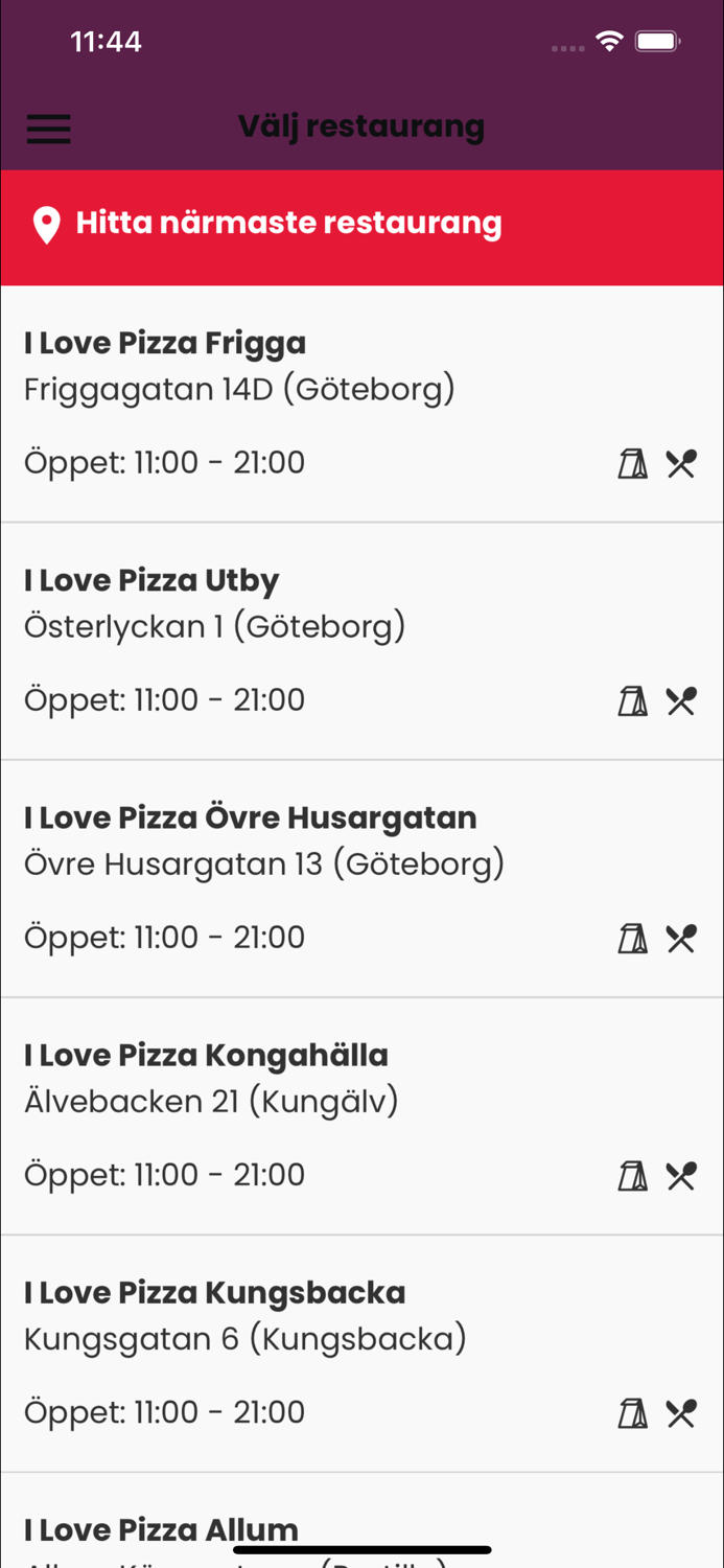 I Love Pizza Sverige