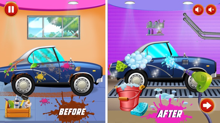 Little Car Wash Games for Kids screenshot-4