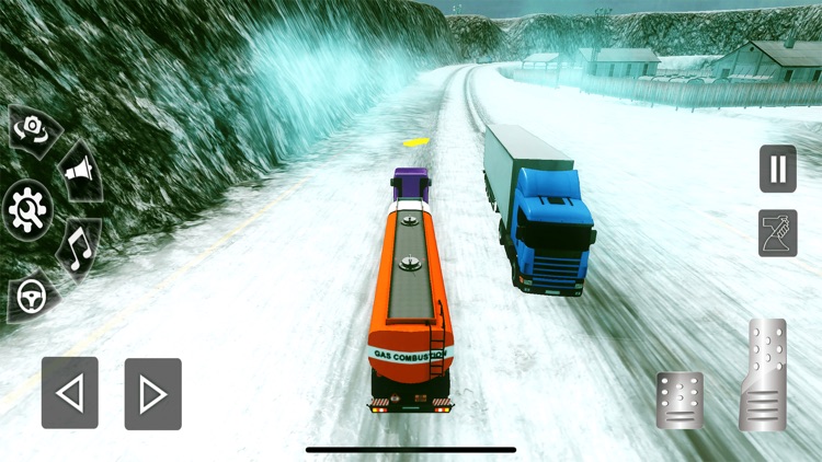 Extreme Truck Driver Uphill