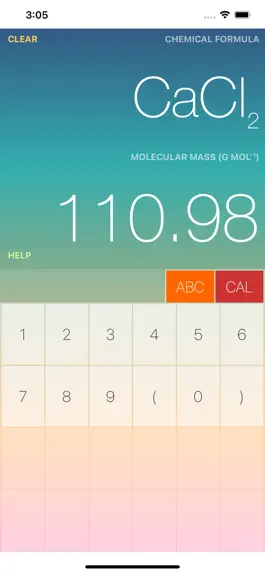 Game screenshot ChemCalc for Phone mod apk