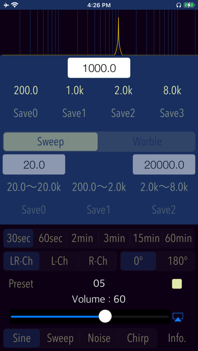 Audio Tone Generator ... screenshot1