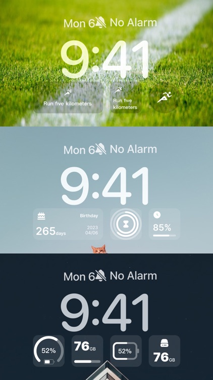 iWidget For Lock Screen screenshot-4