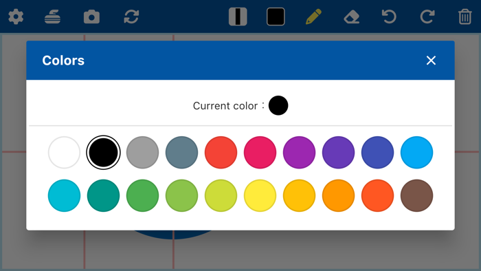 Curling Tactic Board