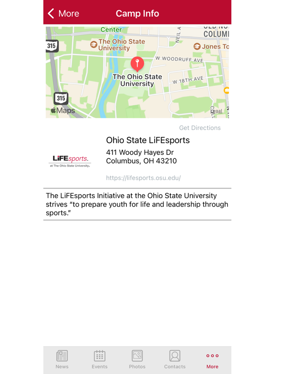 Ohio State LiFEsports screenshot 3