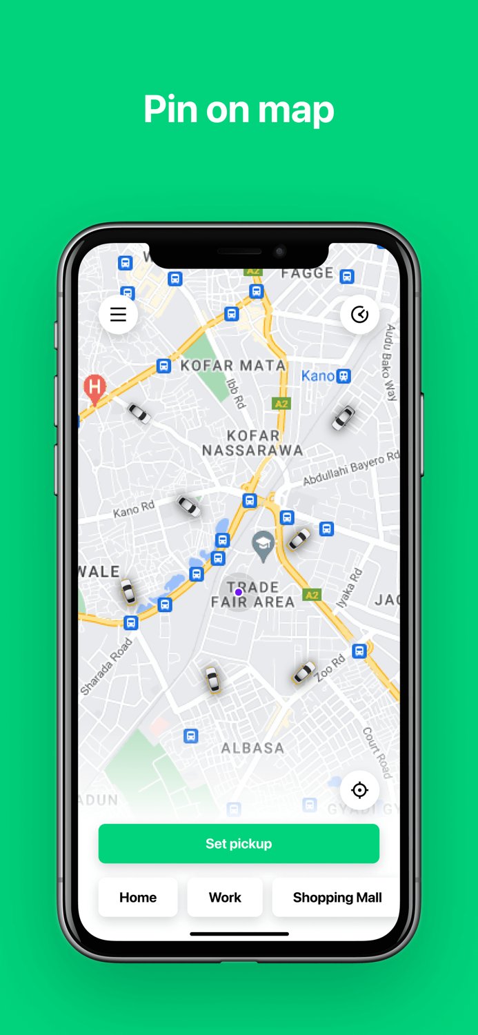 eRyde Order a Taxi in Nigeria