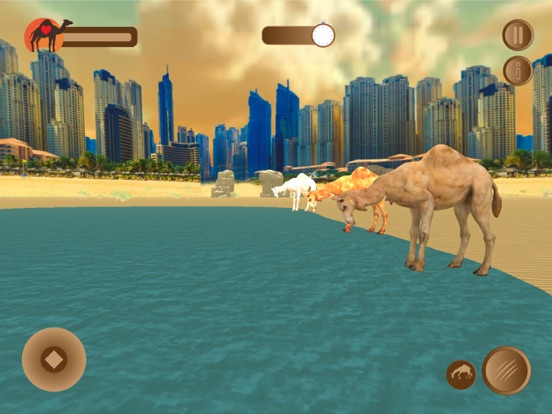 Dubai Desert Camel Simulator screenshot 2
