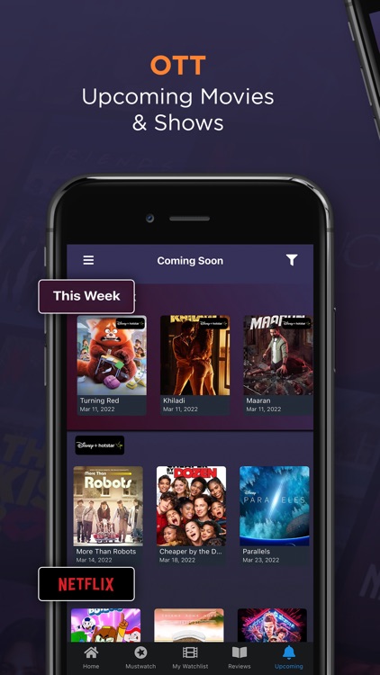 OTT Watchlist – Movie Tracker