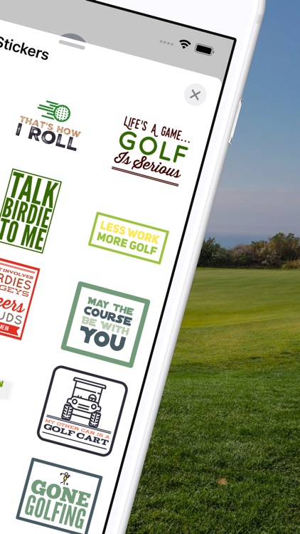 Golf Sticker for iMessage
