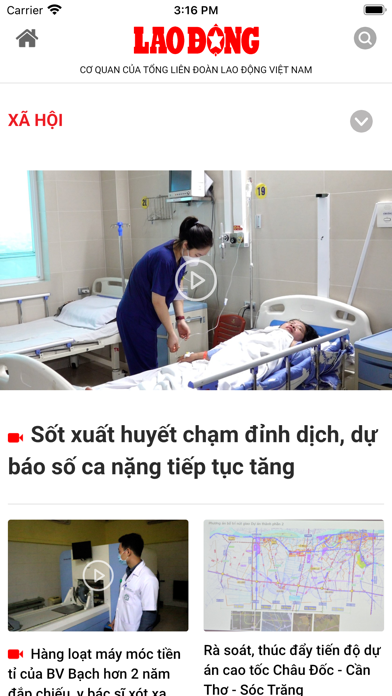 Báo Lao Động App screenshot 2