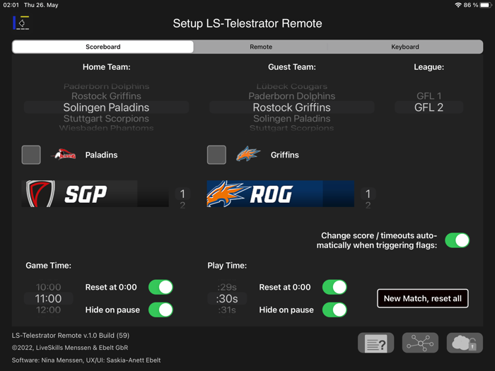 LS-Telestrator Remote