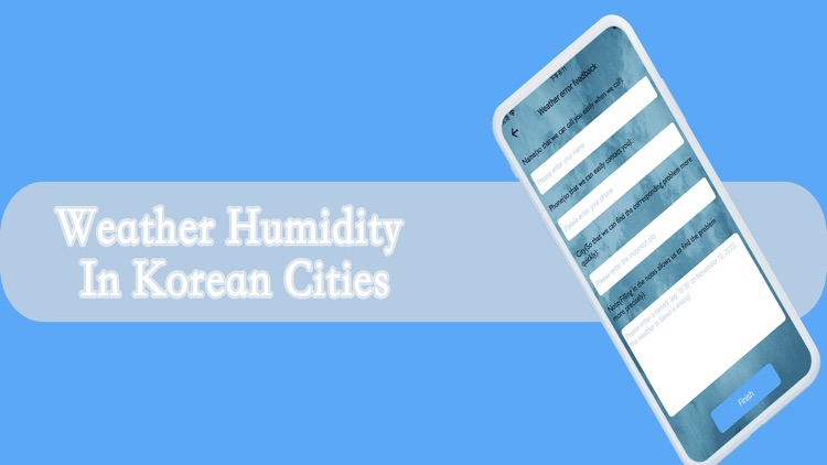 Weather Humidity Korean Cities screenshot-3