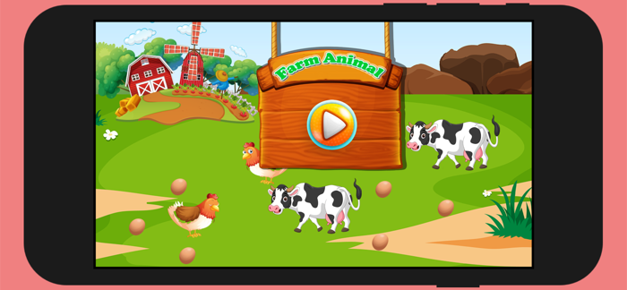 Farm Animal Chicken Cow