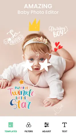 Game screenshot Baby Pics - Photo Art Editor apk