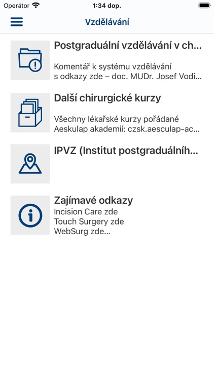 Česká chirurgická společnost screenshot-4