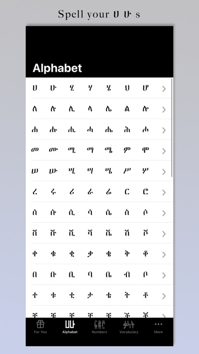 Amharic Screenshot