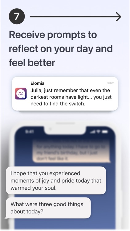 Elomia: AI Therapy Chat screenshot-7