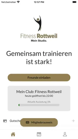 Game screenshot Fitness Rottweil Mitglieder mod apk