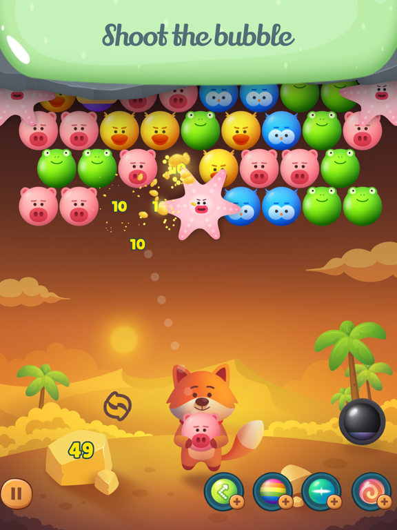 Animal Bubble Shoot screenshot 2