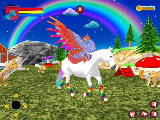 Flying Unicorn Pegasus Horse screenshot 4