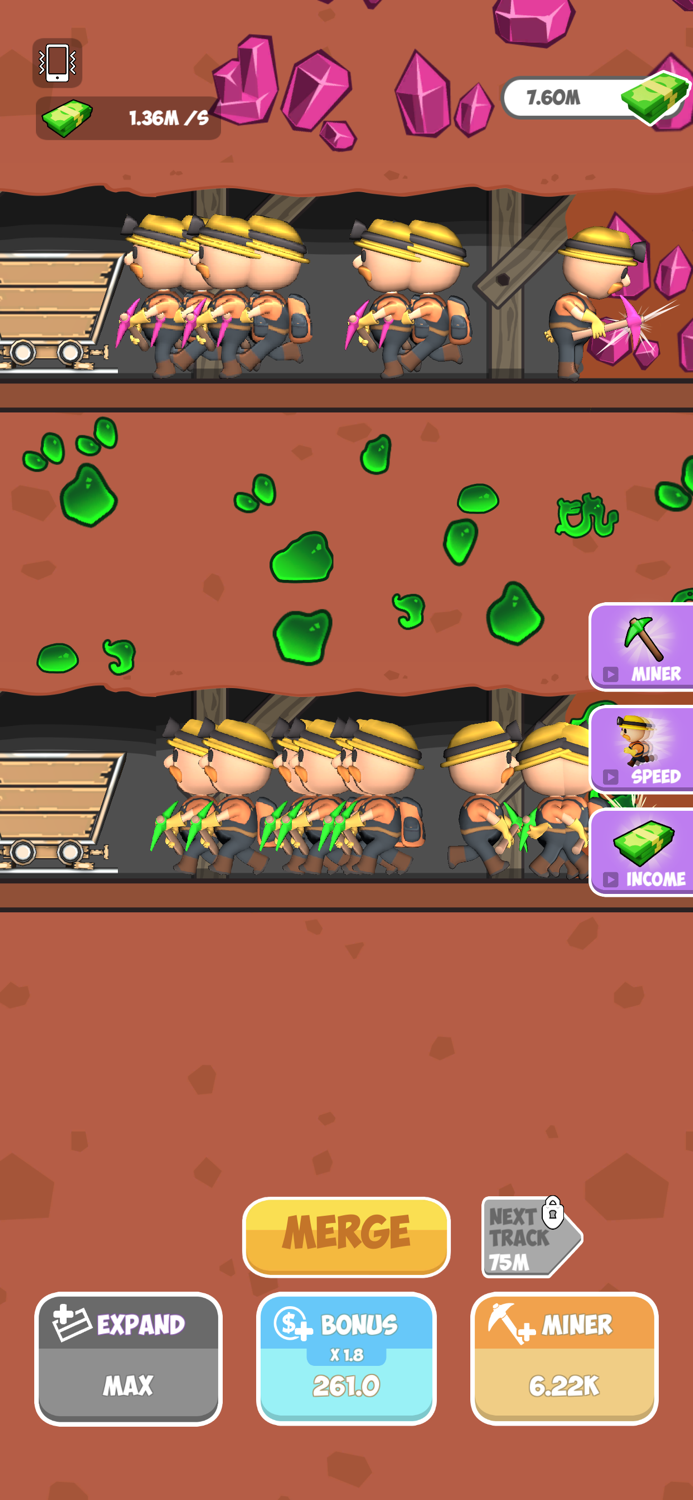 Miner Clickers Gold  Gem