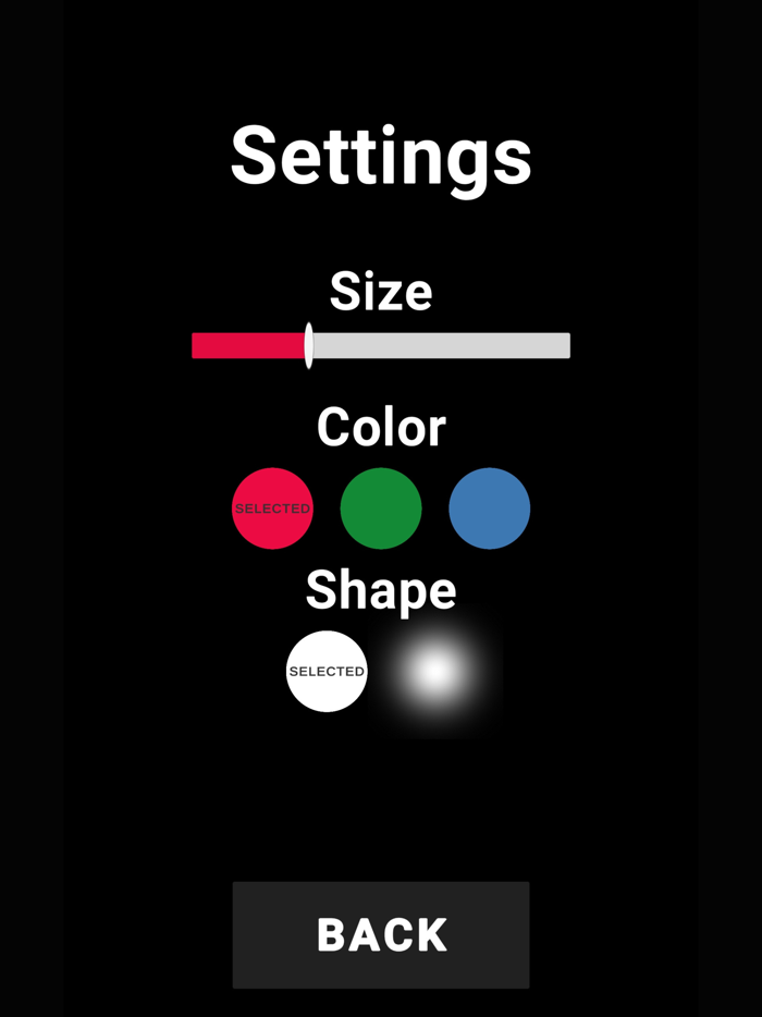 Red Dot For Cats Full Screen