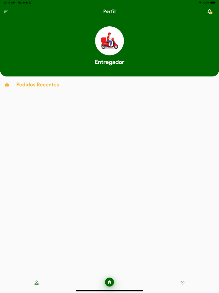 Delivery Bar Entregador