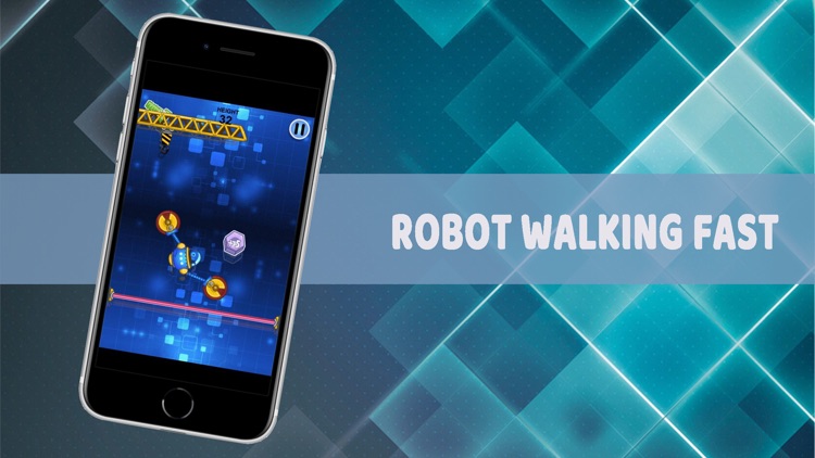 Robot walking fast