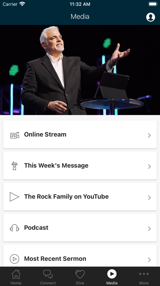 The Rock Family Worship Center de Verge Camp - (iOS Aplicaciones) — AppAgg