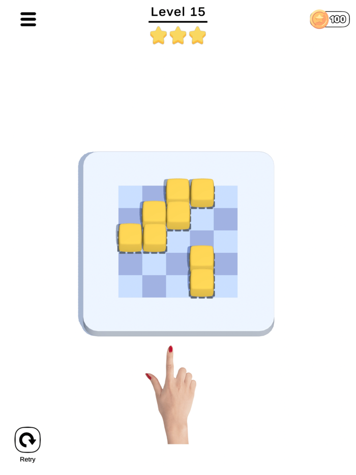 Swipe Them In Jelly Puzzle