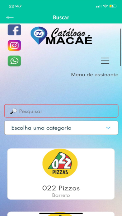 Screenshot #3 pour Catálogo Macaé