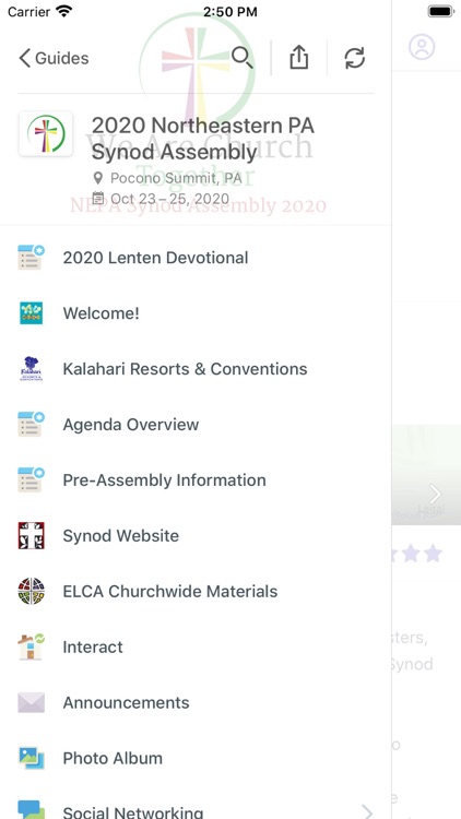 ELCA Organizations & Events