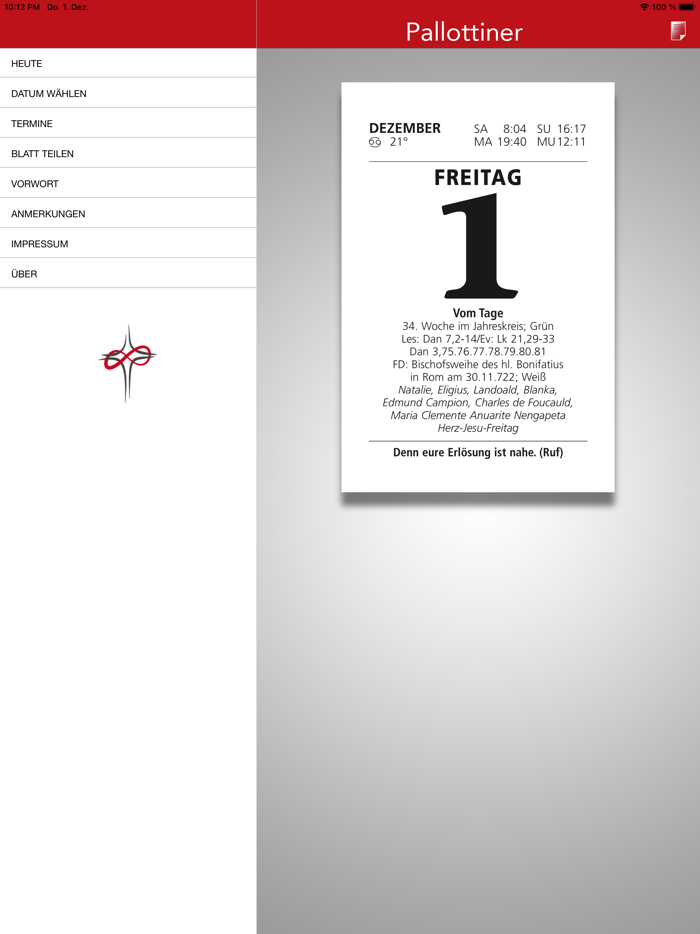 Pallottiner Kalender 2023