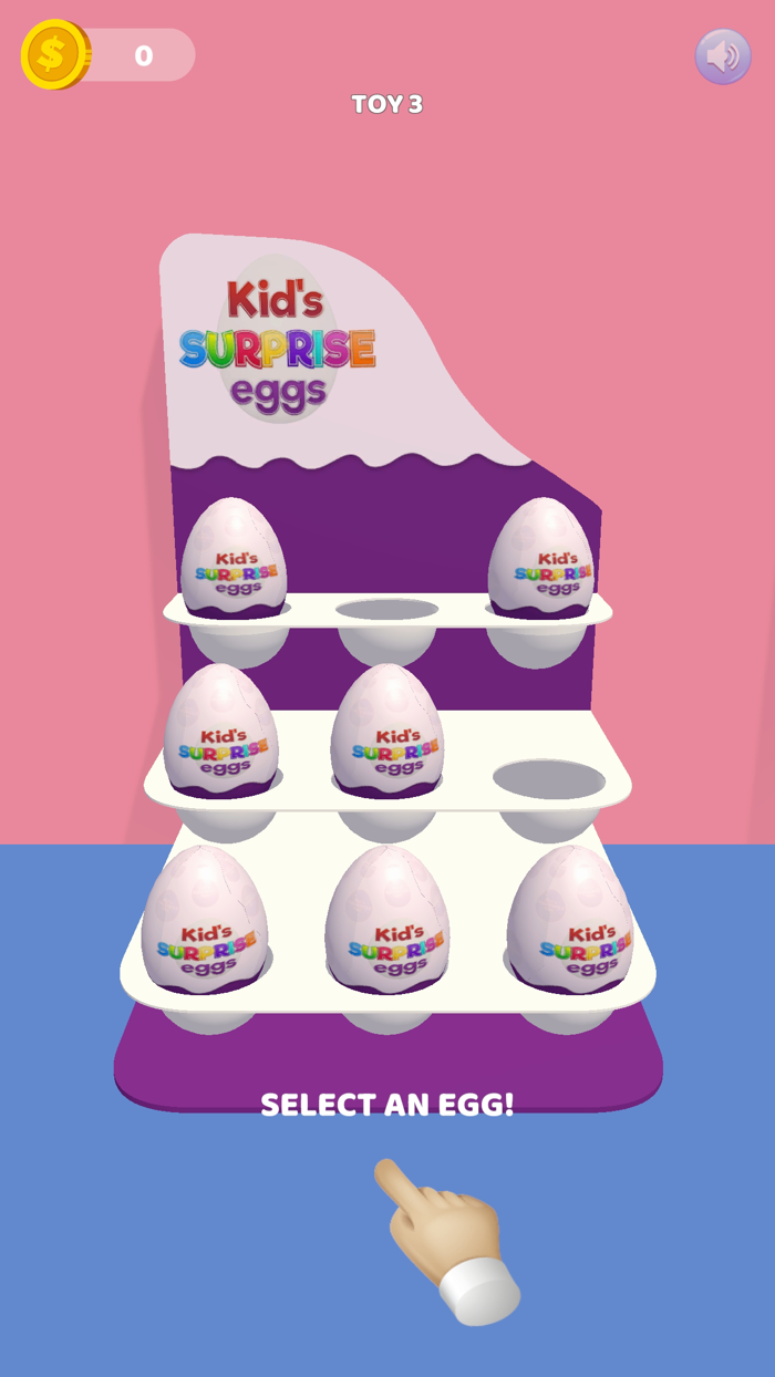 Kids Surprise Eggs Box