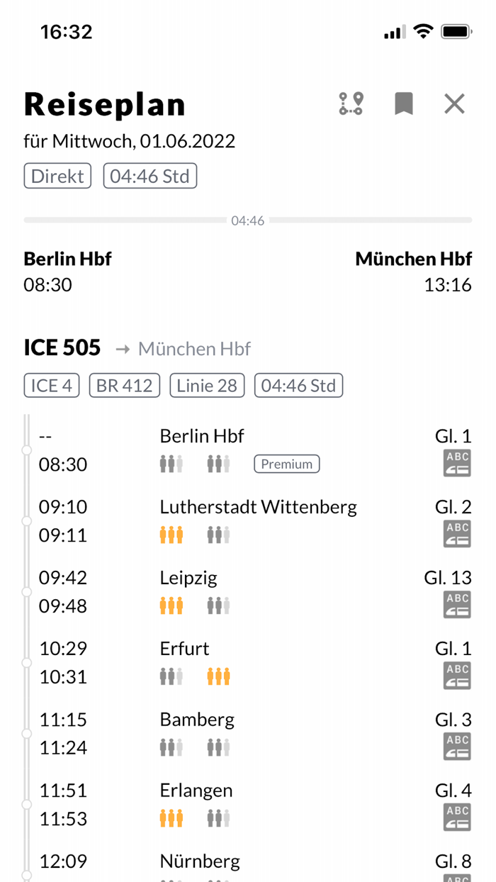 Bahn Fahrplan  Live Tracking