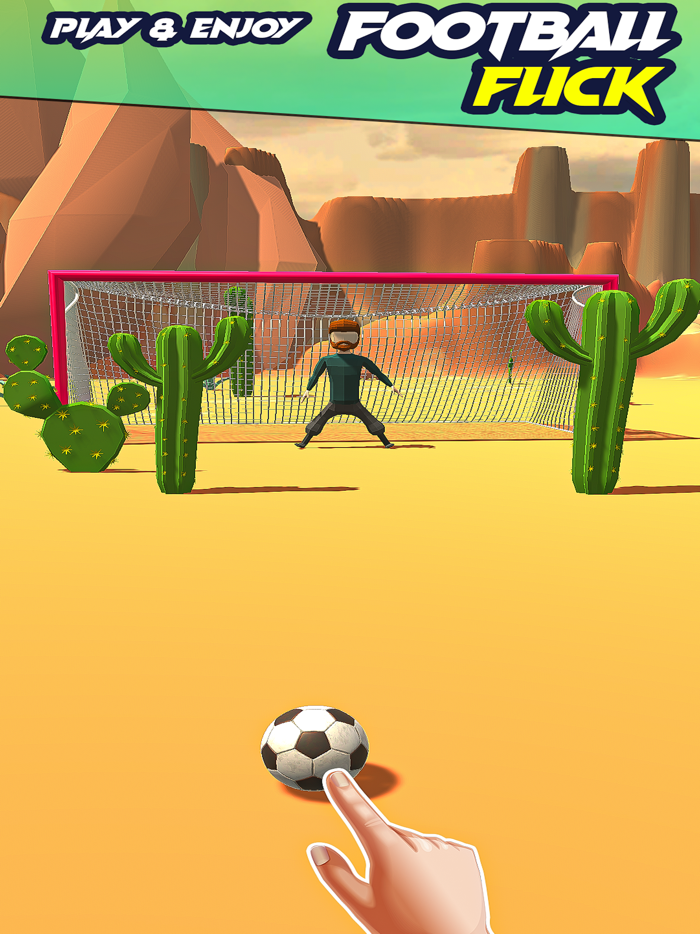 Football Penalty Flick Game 3D