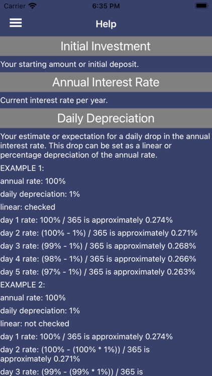 Compound Interest Calc. screenshot-3