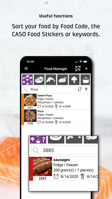 CASO Food Manager screenshot 4