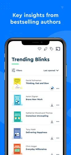 Captura de Pantalla 3 Blinkist: Big Ideas in 15 Min iphone