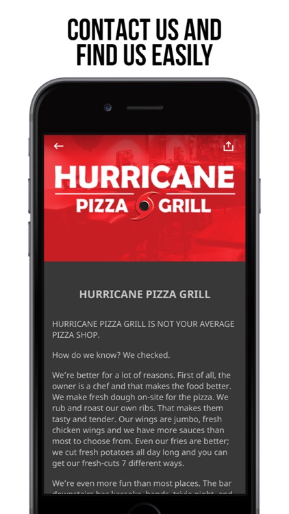 Hurricane Pizza Grill