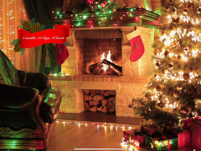 Yule Log - Christmas Fireplace