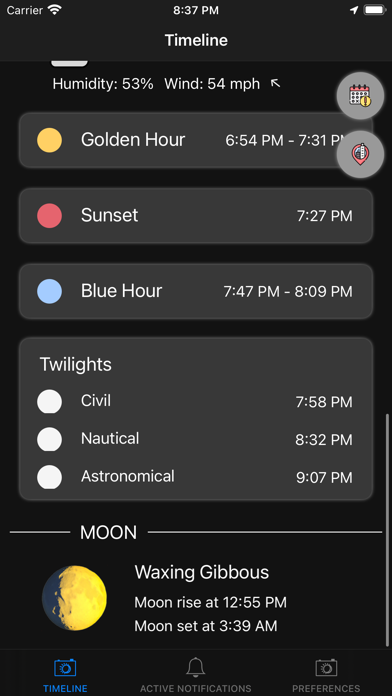 Blue Golden Hour screenshot 3