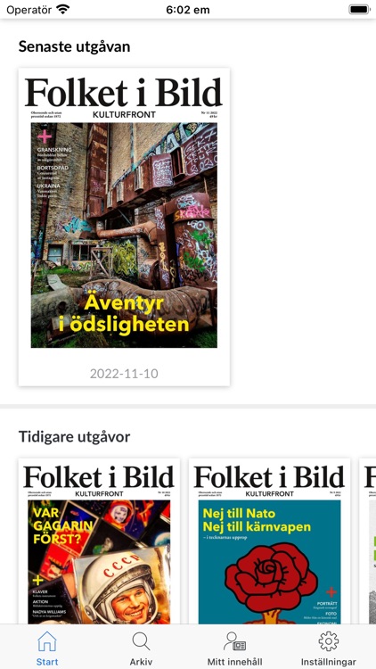 Folket i Bild/Kulturfront