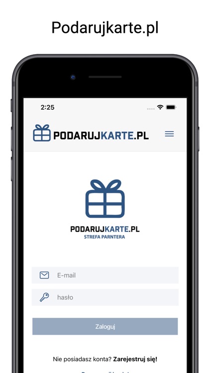 Podaruj kartę - Partner