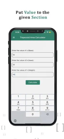 Game screenshot Trapezoid Calculator Find Area apk