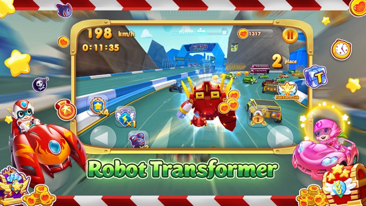 Sugar Rush Robot Kart Racing screenshot-4